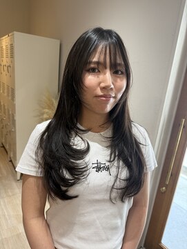 ランフィー(ramphy) 大人気のロングレイヤースタイル