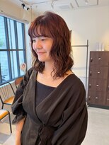 カグヤヒメ ドゥイ(kaguyahime doui)&nbsp;10代20代30代 ミディアムパーマウルフパーマ京都河原町四条烏丸