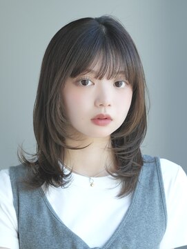 インセプション 銀座(INCEPTION) ミディアムレイヤー・ボブ/絶壁解消/20代/３０代/長め