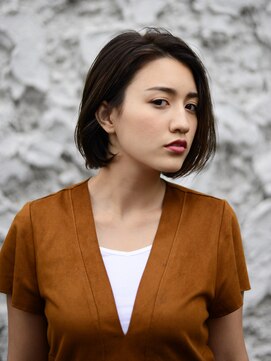 メイクス 表参道(MAKE'S omotesando) MAKE'S  黒髪 横顔美人なボブ