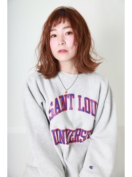 アッシュ 関内店(Ash) 外ハネボブ＆斜めバング