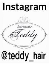 teddy公式Instagram 【@teddy＿hair】teddyの日常をUPしております(^^)