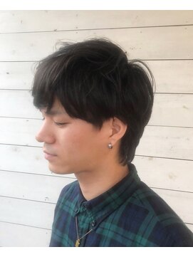 マッシュウルフ メンズウルフ マッシュ メンズマッシュ L ヒマワリ Himawari のヘアカタログ ホットペッパービューティー