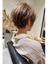 リーシュ(Re:sh)&nbsp;エアリーショート◆スモーキーグレージュ