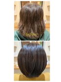 煌水ストレートスタイル　Before After