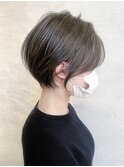 流行りの丸みショート♪