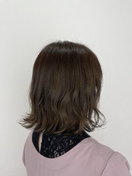 シエル 立川店(CIEL) オリーブベージュ×ボブ【CIEL×maki】