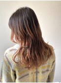 ゆる巻きスタイル