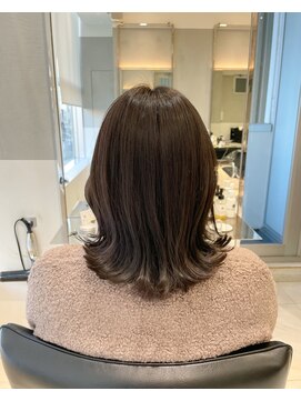 ガリカ(Gallica kinshicho) 【佐久間史将】艶髪ブラウンカラーxくびれミディアム<錦糸町>