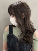 【orente 表参道】モテ髪ロング×透明感マットベージュ