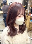 【ブリーチ無しダブルカラー+カット+トリートメント13800円】