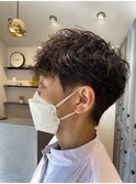 ベリーショートスパイラルパーマ