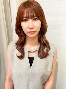 アンスール(Un Seul) 結んでも可愛い柔らかセミロング