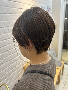 デイジー インデックスヘア 大島店(DAISY index hair) これが白髪ぼかしハイライト！ナチュラルハイライト￥14400