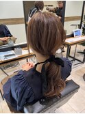ゆるふわヘアアレンジ