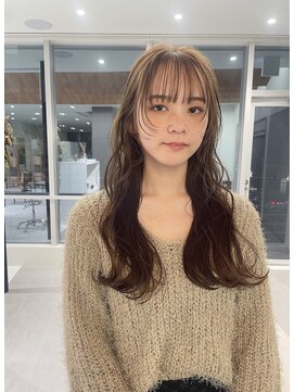 ローレンアオ(LOREN AO) ミルクティーベージュダブルカラーインナーカラーケアブリーチ