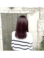 ジールサロン つくば本店&nbsp;【ブリーチなし】ピンク系カラー