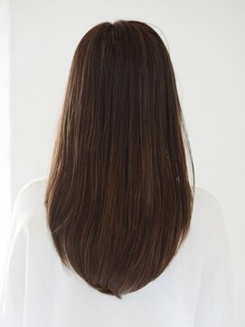 アース 国立店(HAIR&MAKE EARTH) 潤いあるストレートヘア