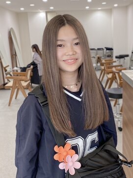 コルユニテ(col. unite) グレージュ/グレージュカラー/ニュアンスヘア/ロングヘア