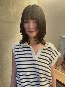 ナループロア ルームー(Nalu pu loa ROOMOO) レイヤーカット/シャギーレイヤー/レイヤーミディアム