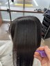 ☆悩み解消☆艶髪♪デザインカット+美髪縮毛矯正　￥9,900