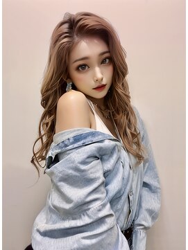 オリジンズヘアーセカンド 守谷店(Origins hair 2nd) 白髪ぼかし系ベージュカラー×BYKARTE TR