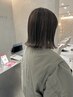 外国人風ハイライトカラー+デザインカット［chord小作］￥19300～