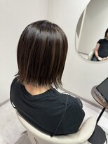 ミチ ノア(mich-nor-)&nbsp;ベージュ系specialhighlightボブ◎20代30代40代