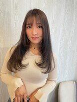 ワンカールで決まるレイヤーカット
