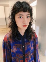 エイゾー 銀座(EIZO)&nbsp;ミディアムウルフパーマ 20代30代40代　大人かわいい