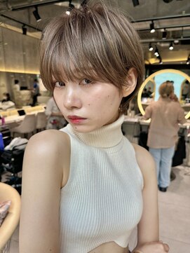 ロンドブルーム 天神大名店(Lond Bloom) 大人美人ショート/ショートカット/髪質改善/白髪ぼかし/30代40代