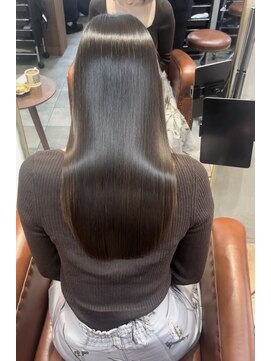 シアー 銀座店(SHEER.) 髪質改善カラー×チョコレートブラウン【銀座,銀座一丁目美容室