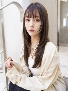 ニコ トウキョウ 渋谷(nico TOKYO) 顔まわりレイヤーハッシュレイヤー透明感オリーブグレージュ渋谷