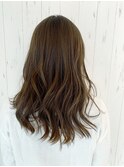 馴染ませハイライトスタイル