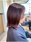 くびれボブ☆ブラウン髪質改善トリートメント☆20代～50代☆