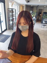 ナンバー(number+)&nbsp;透明感のあるワインレッドカラー