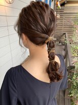 アズグロウヘアー(AS GROW HAIR)&nbsp;カジュアルアレンジ☆No3【東区/帯山/長嶺/髪質改善/縮毛矯正】