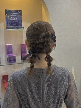 カラークチュール(Color Couture) 編みおろし/ツイン編みおろし/お呼ばれヘア