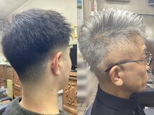 メンズカット好評です