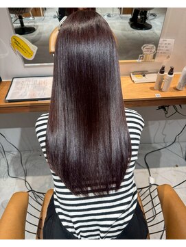 ギネス(Giness) 韓国風ツヤロングワインカラー