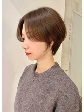 グレイン キャンバス 川崎(grain canvas.)&nbsp;センター分けショート/髪質改善/艶カラー/白髪/オージュア/川崎
