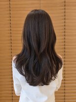 オーガニックエコ 川越(organic+eco)&nbsp;20代30代秋レイヤーロング/イルミナカラーアッシュ/髪質改善