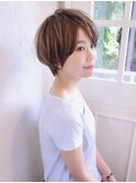 前髪あり大人ショート20代30代40代表参道