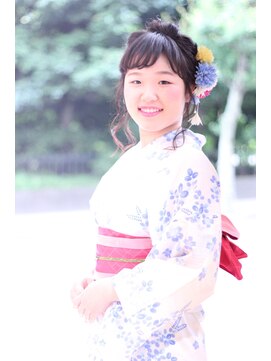 ミライ(mirai) 浴衣ヘアアレンジ