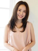 アース 武蔵境店(HAIR & MAKE EARTH) ナチュラルレイヤーストレート【EARTH武蔵境】