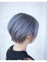 グルーブ(groove) bleach color/white lavender