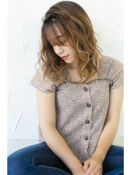 アジールヘア 北千住駅西口店(agir hair) 抜け感たっぷり外国人風ヘア【北千住】