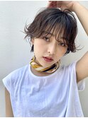 ウェーブショートレイヤースタイル Link下道正行