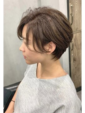 シャムオーツー 国分寺(CHAM:O2) ハンサムショート×モカベージュ