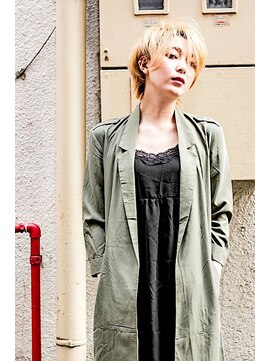 ハナモリ テララ(hanamori terara) terara★多田羅 今っぽショート…ショートウルフハイトーン編